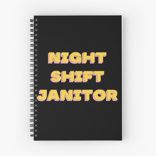 Item preview, Night Shift Janitor  designed and sold by starnish.