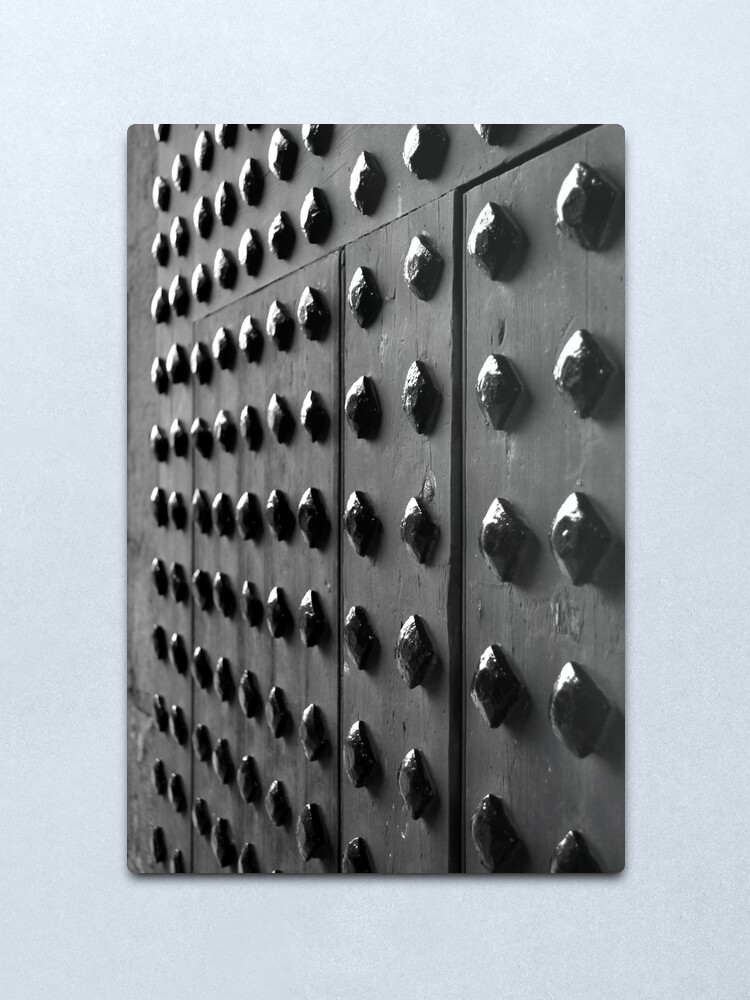 Alternate view of Studded Metal Print