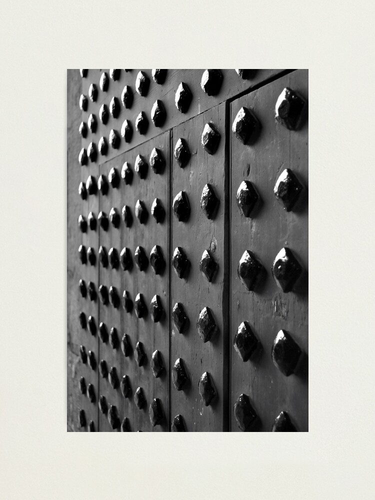 Alternate view of Studded Photographic Print