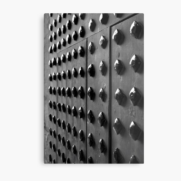 Studded Metal Print