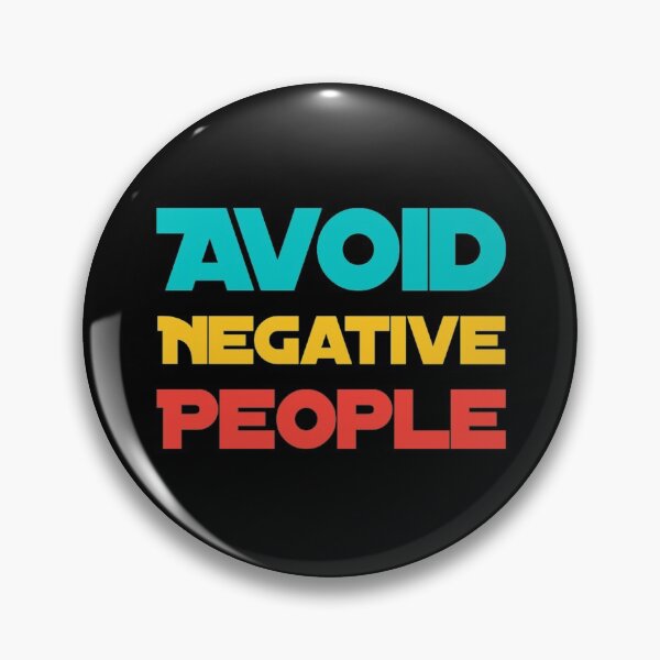 Item preview, Avoid negative people designed and sold by suver.
