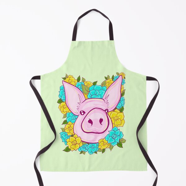 Item preview, Floral Pig designed and sold by missmann.
