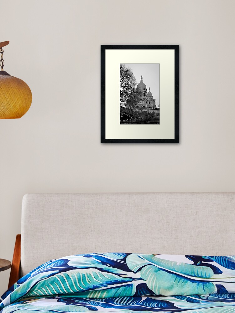Thumbnail 1 of 7, Framed Art Print, Sacre Coeur, Paris designed and sold by Tiffany.