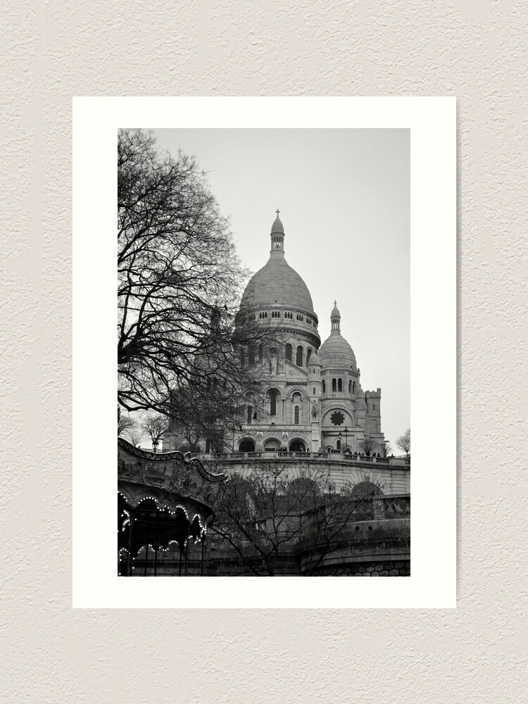 Thumbnail 2 of 3, Art Print, Sacre Coeur, Paris designed and sold by Tiffany.