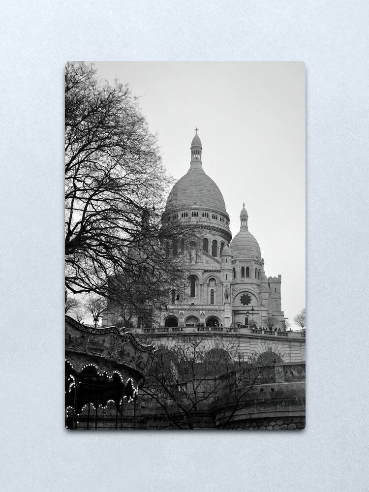 Alternate view of Sacre Coeur, Paris Metal Print