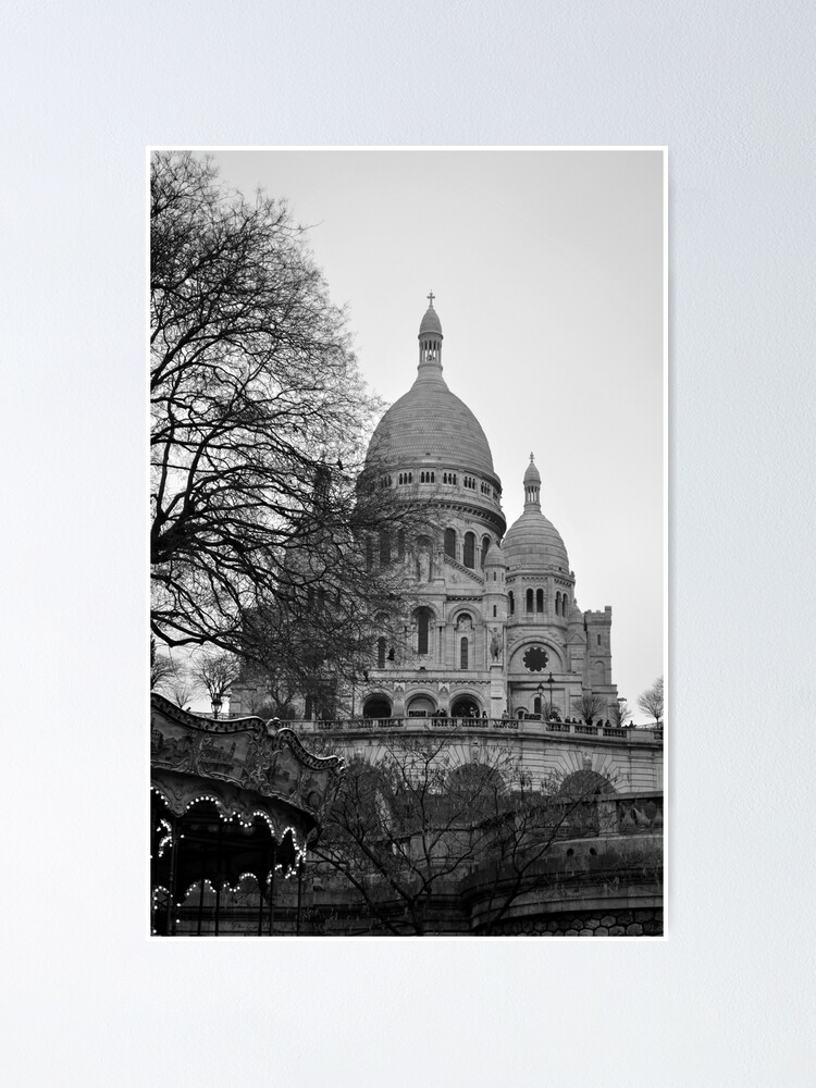Thumbnail 2 of 3, Poster, Sacre Coeur, Paris designed and sold by Tiffany.