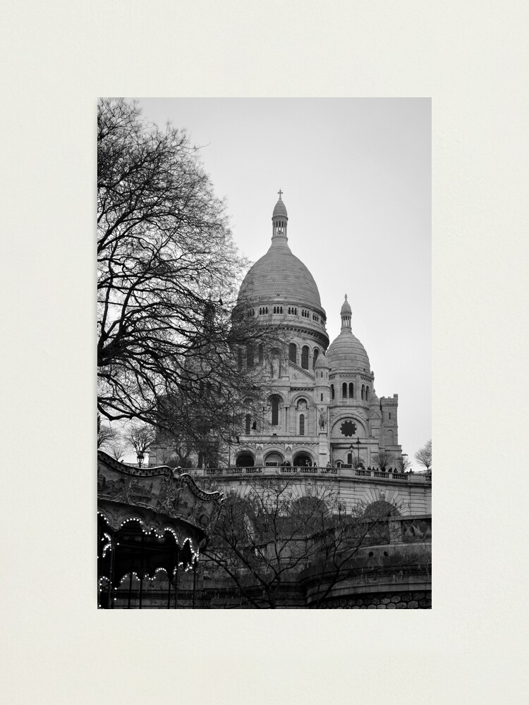 Thumbnail 2 of 3, Photographic Print, Sacre Coeur, Paris designed and sold by Tiffany.