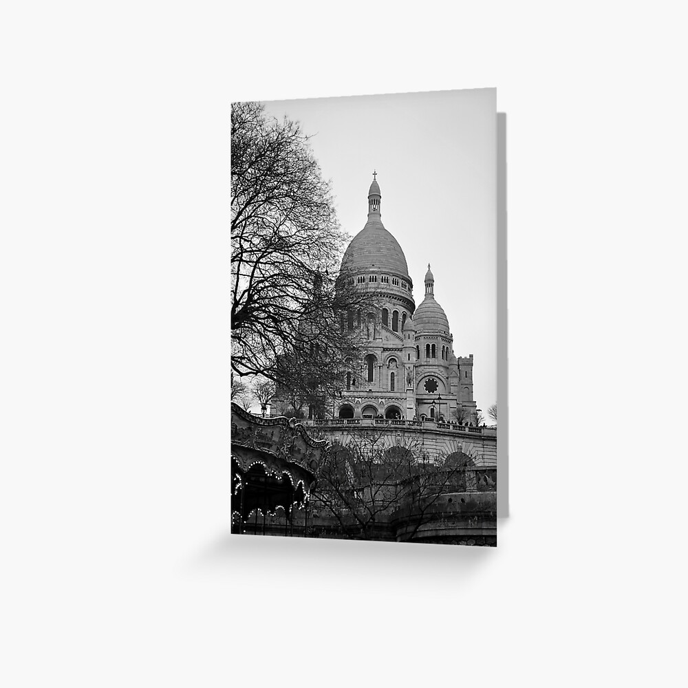 Sacre Coeur, Paris Greeting Card