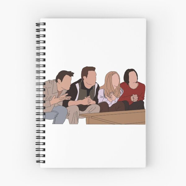 Item preview, Joey, Chandler, Rachel and Monica designed and sold by SimplyRoseShop.