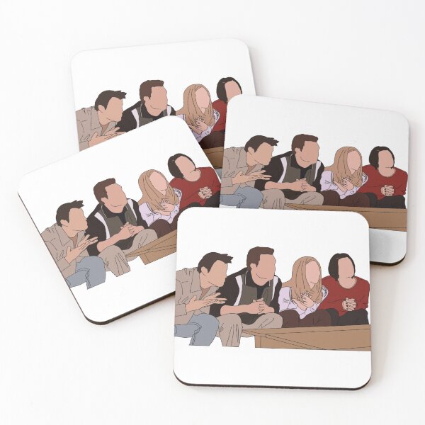 Item preview, Joey, Chandler, Rachel and Monica designed and sold by SimplyRoseShop.