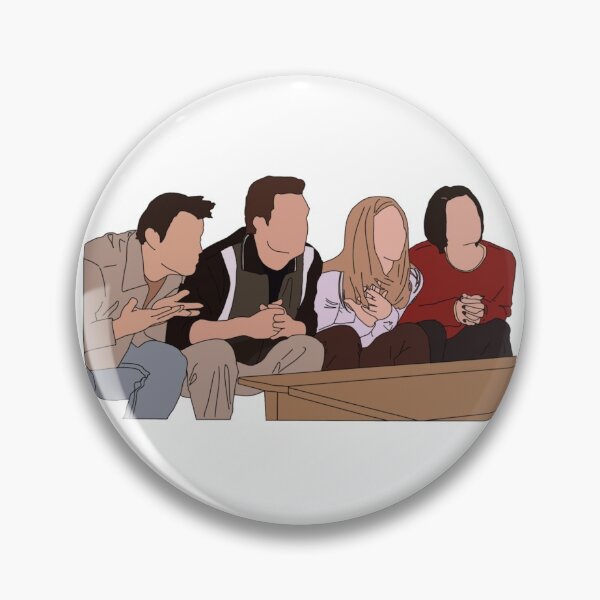Item preview, Joey, Chandler, Rachel and Monica designed and sold by SimplyRoseShop.