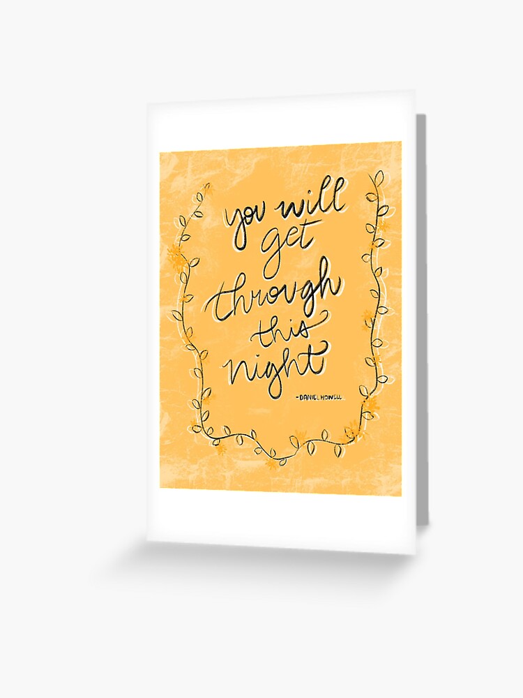 You Will Get Through This Night by Daniel Howell