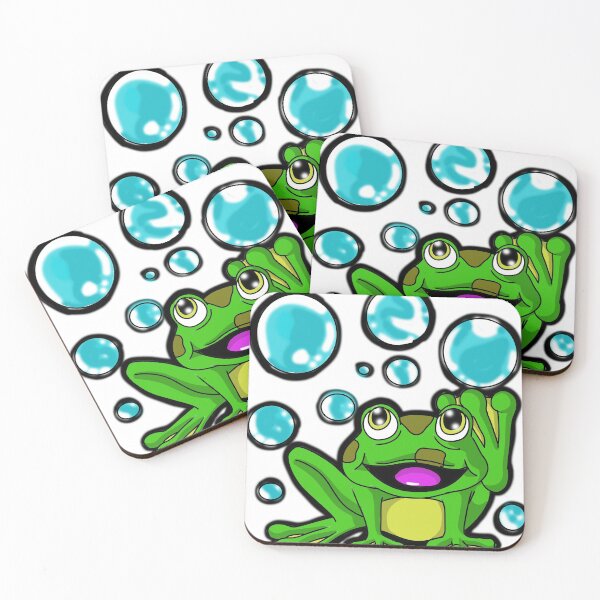 Item preview, frogger your old friend is playing with bubbles designed and sold by Olberic.