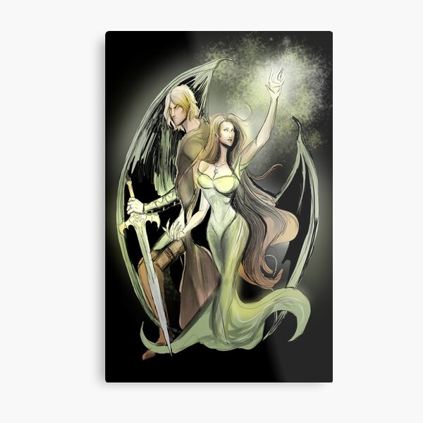 Ari and Matthias Metal Print
