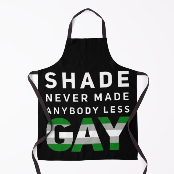 Item preview, Shade Never Made Anybody Less Greyromantic (Black) designed and sold by UnicornPeeps.
