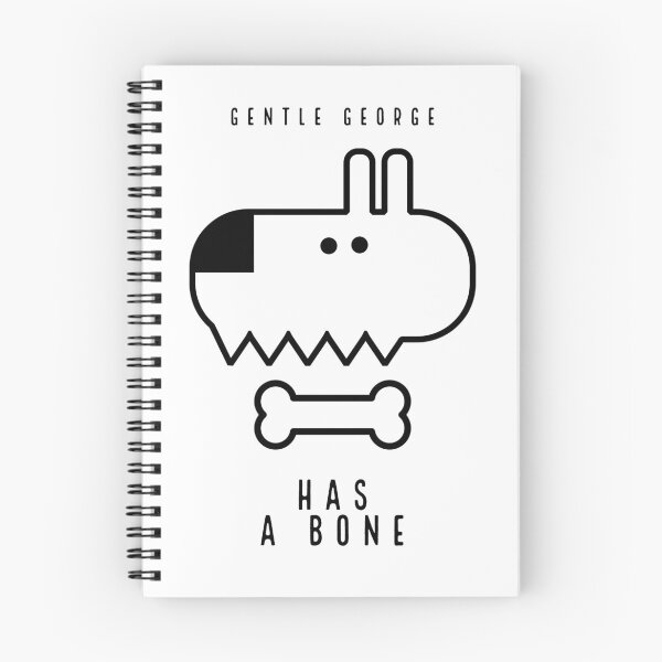 Artikelvorschau, GENTLE GEORGE HAT EINEN KNOCHEN entworfen und verkauft von EasyBearDesigns.