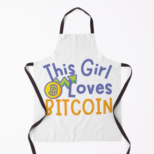 Item preview, This Girl Loves Bitcoin Coin Design designed and sold by SweetAndSpice.