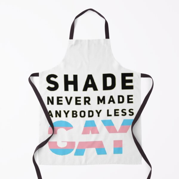Item preview, Shade Never Made Anybody Less Trans (White) designed and sold by UnicornPeeps.