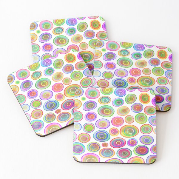 Item preview, Colorful Circles designed and sold by WeTrieditatHome.