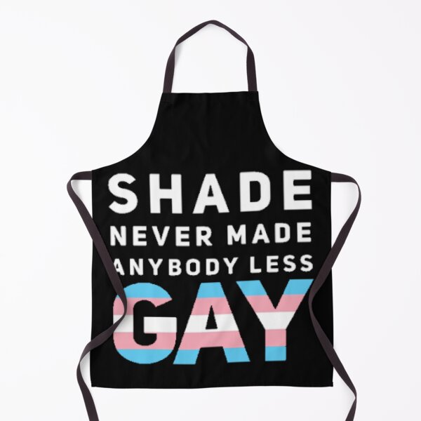 Item preview, Shade Never Made Anybody Less Trans (Black) designed and sold by UnicornPeeps.