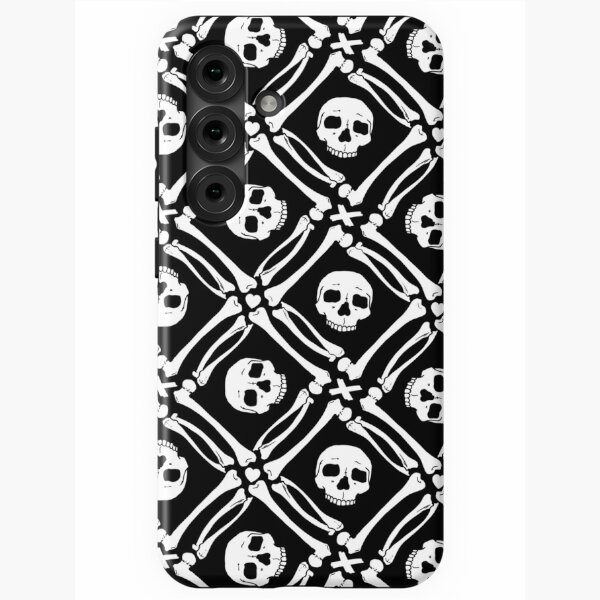 Memento Mori - Skull & Bones pattern Samsung Galaxy Tough Case