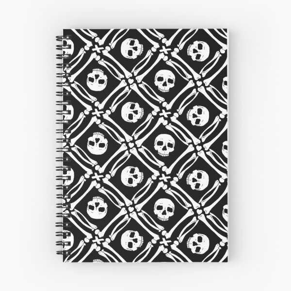 Item preview, Memento Mori - Skull & Bones pattern designed and sold by QueerSatanic.