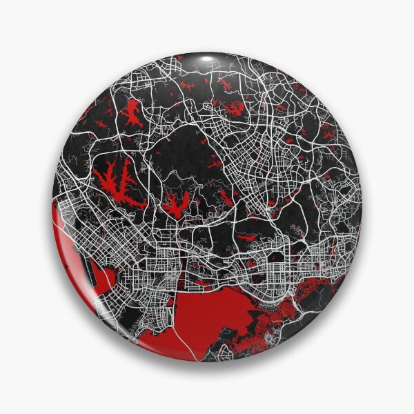 Item preview, Shenzhen City Map of China - Oriental designed and sold by deMAP.