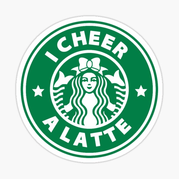 Item preview, I Cheer a Latte Star Bucks designed and sold by ivy-winter.
