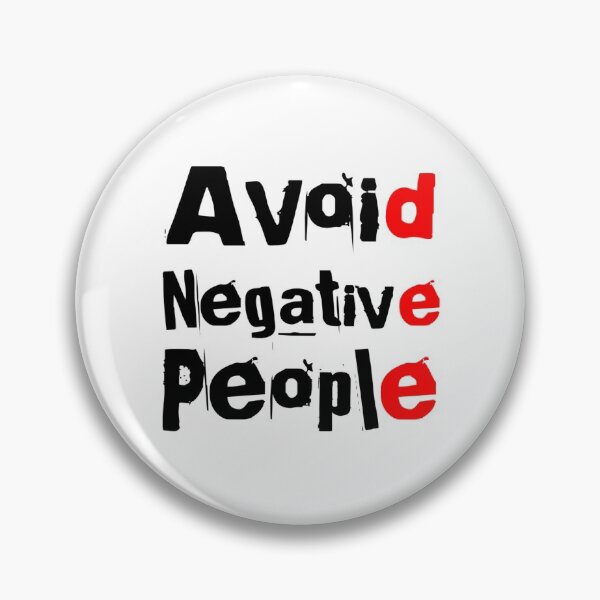 Item preview, AVOID NEGATIVE PEOPLE designed and sold by suver.