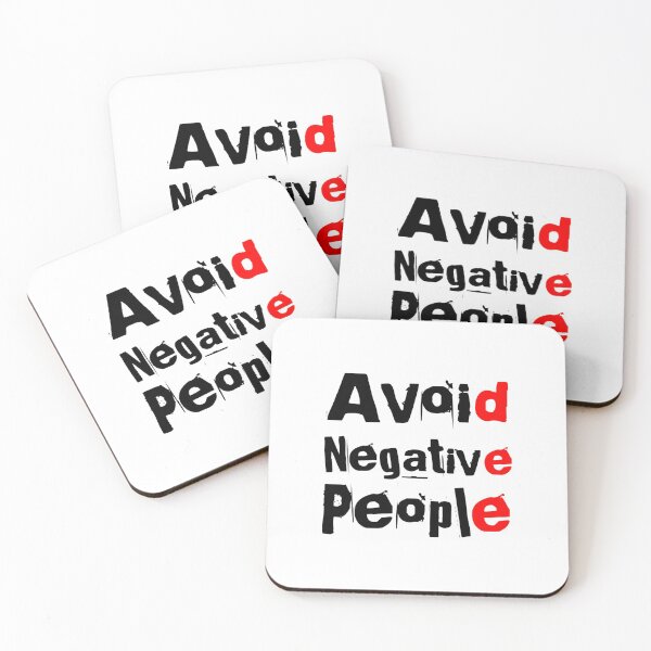 Item preview, AVOID NEGATIVE PEOPLE designed and sold by suver.