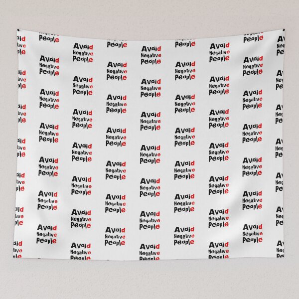 Item preview, AVOID NEGATIVE PEOPLE designed and sold by suver.