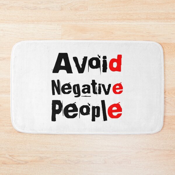 Item preview, AVOID NEGATIVE PEOPLE designed and sold by suver.