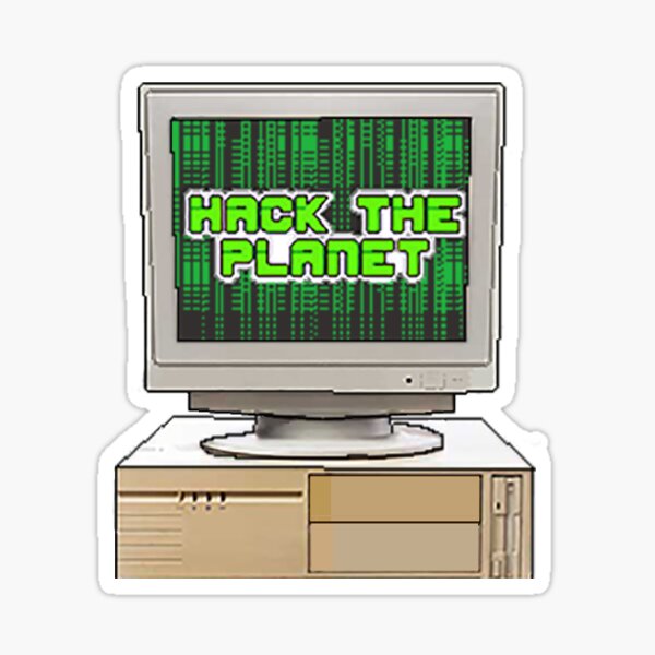 Item preview, Hack The Planet Desktop designed and sold by tobyarguello.