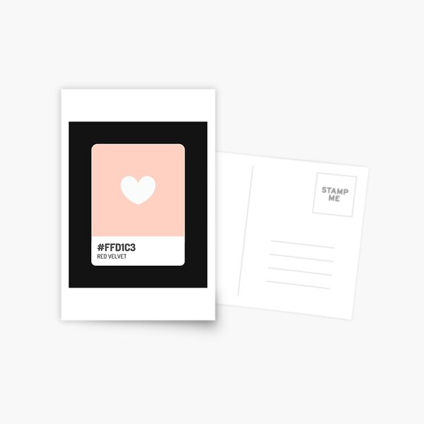 Red Velvet Official Color Pantone