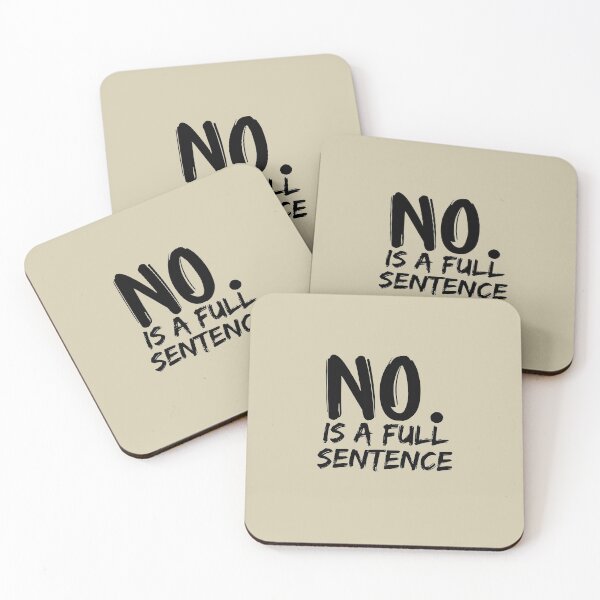 Item preview, No Is A Full Sentence | Feminism designed and sold by brooklyntowner.