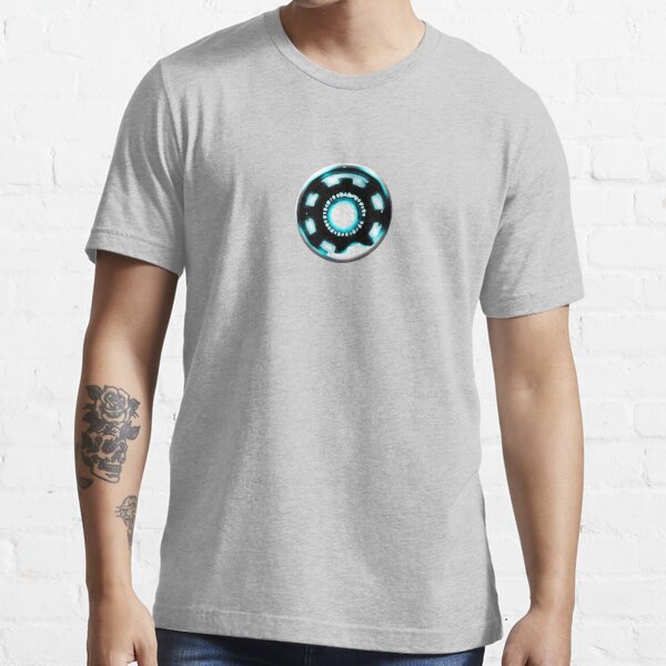 iron man t shirt with glowing chest piece
