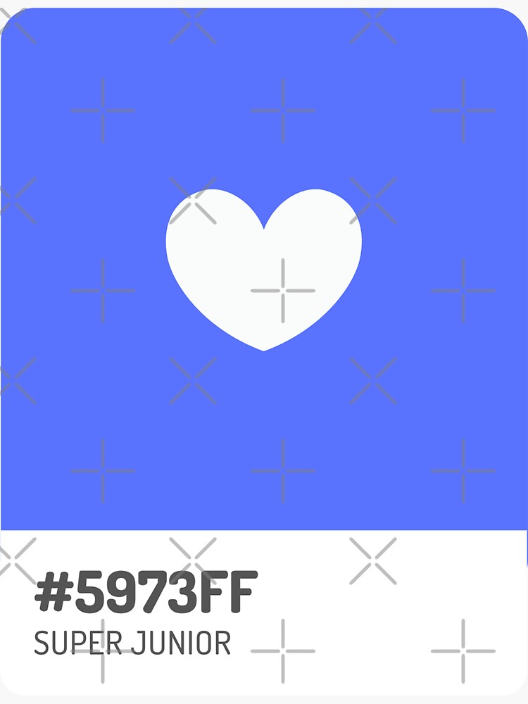 Super Junior Official Color Pantone