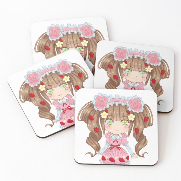 Item preview, Cute pinkish girl lolita chibi designed and sold by Dwi52.