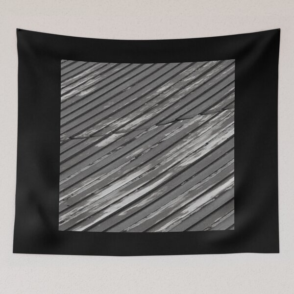 Item preview, Black and White Rusted Roof designed and sold by Latorih10.