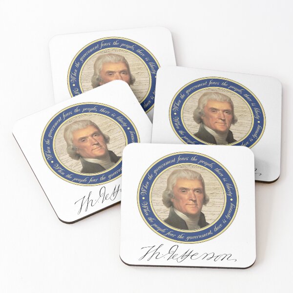 Item preview, Thomas Jefferson - Liberty & Tyranny designed and sold by LibertyLine.