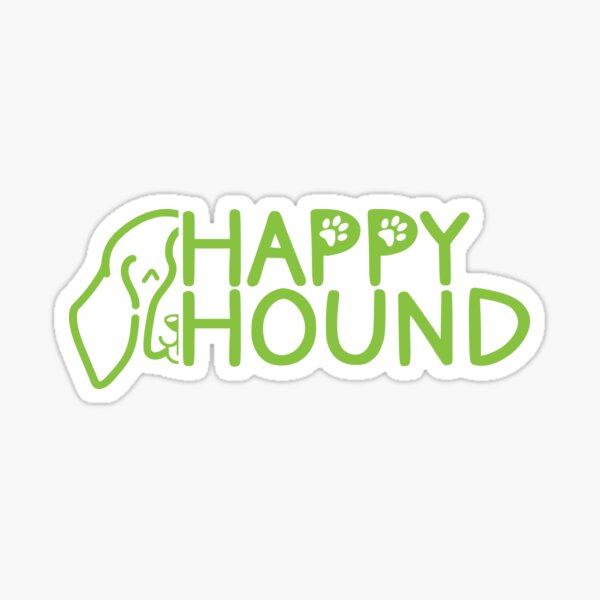 Happy Hound Collection Sticker