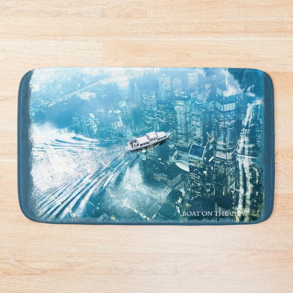 Item preview, Boat on the city designed and sold by MAMEplace.