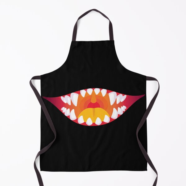Item preview, Grinning Monster Maw - Orange designed and sold by artskls.