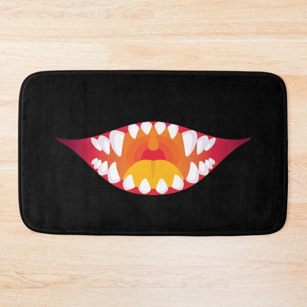 Item preview, Grinning Monster Maw - Orange designed and sold by artskls.