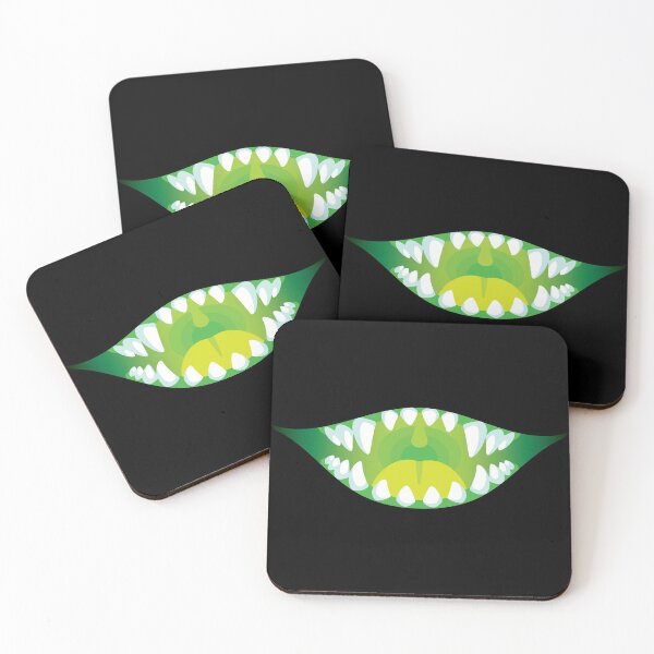 Item preview, Grinning Monster Maw - Acid designed and sold by artskls.
