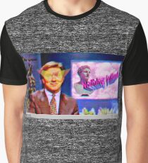 Camiseta gráfica Ancla de noticias de Vaporwave