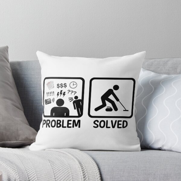Item preview, Curioso problema resuelto Curling designed and sold by BeyondEvolved.