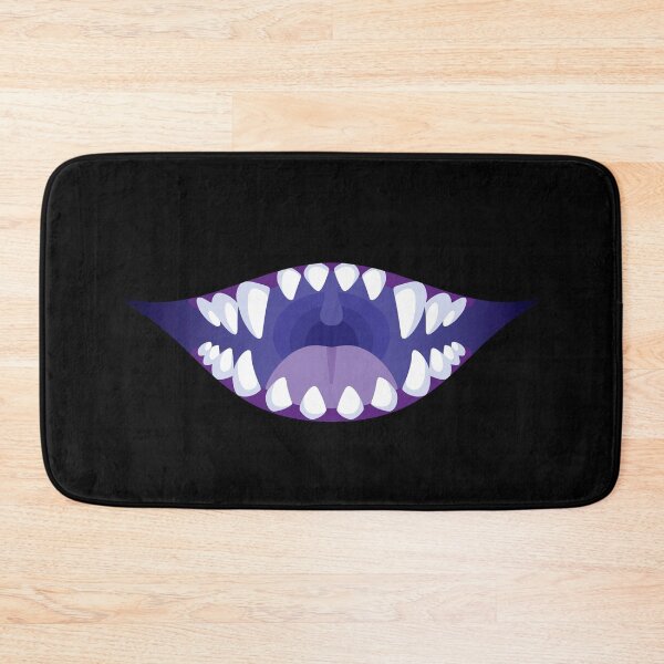 Item preview, Grinning Monster Maw - Violet designed and sold by artskls.