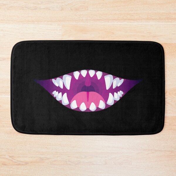 Item preview, Grinning Monster Maw - Magenta designed and sold by artskls.