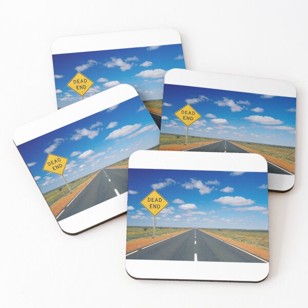 Item preview, Dead End Sign Highway Middle Of Nowhere Funny Ironic Absurd designed and sold by CBCreations73.